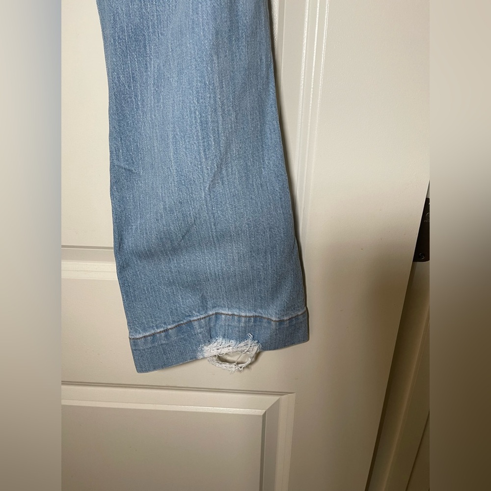 Classic Blue Flared Women's Jeans - Picture 15 of 15